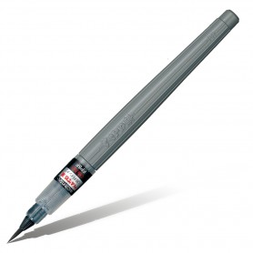 Кисть с черными чернилами Pentel Brush Pen XFP5F, тонкая