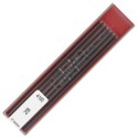 Наборы грифелей для цангового карандаша Koh-i-noor D: 2 мм., по 12 шт., 8B - 10H