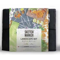 Набор маркеров SKETCHMARKER Landscape 36 set - Ландшафтный дизайн