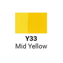Sketchmarker Средний желтый (SMY33, Mid Yellow)
