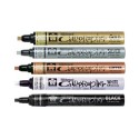 Маркеры для каллиграфии и леттеринга Sakura Pen-Touch Calligrapher, плоский стержень, 5 мм., 5 цветов