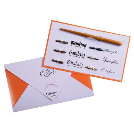 Подарочный набор для занятий каллиграфией Brause Calligraphy and Writing Set №1