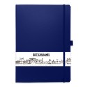 Блокнот для зарисовок Sketchmarker, 21х30 см., 140 г/м2, 80 л., твердая обложка цвета королевский синий